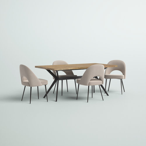 Mercury Row® Etna 5 Piece Trestle Dining Set & Reviews Wayfair